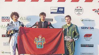 Arequipa: Mateo Alarcón volvió a ganar en Campeonato Nacional Rotax Series