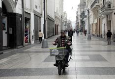 Paro de transportistas: Poca afluencia de personas y negocios cerrados en el Cercado de Lima (FOTOS)
