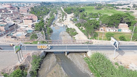 La Libertad: Cierran de forma parcial puente Chao por mantenimiento
