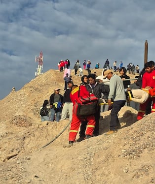 Varias personas resultaron con lesiones de consideración en Moquegua. (Foto: Difusión)