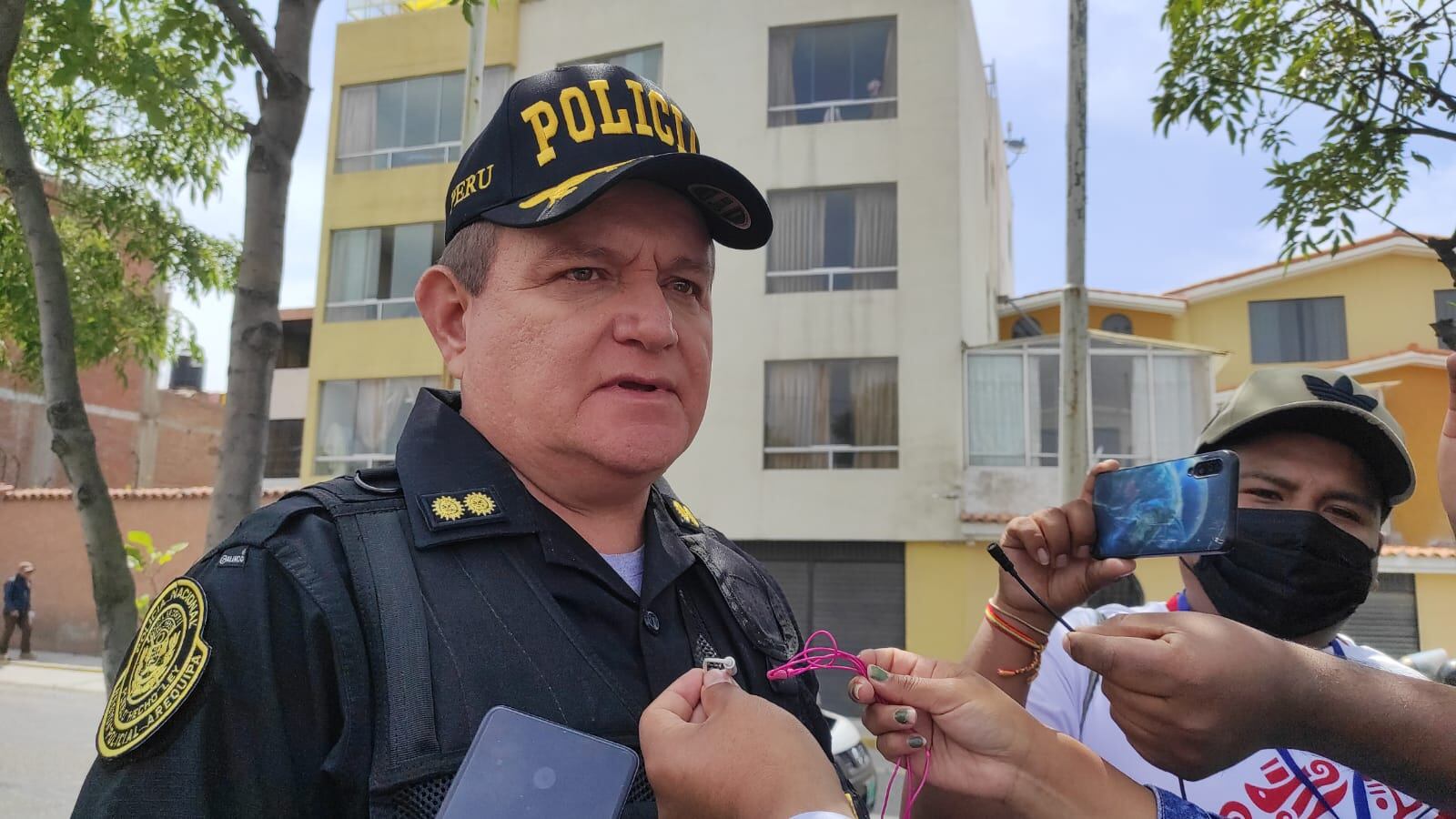 Medidas de la Policía frente a ola de asaltos. (Foto: Omar Cruz)