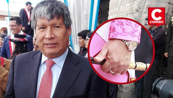 Gobernador de Ayacucho recalca que no le regaló un Rolex a Dina Boluarte