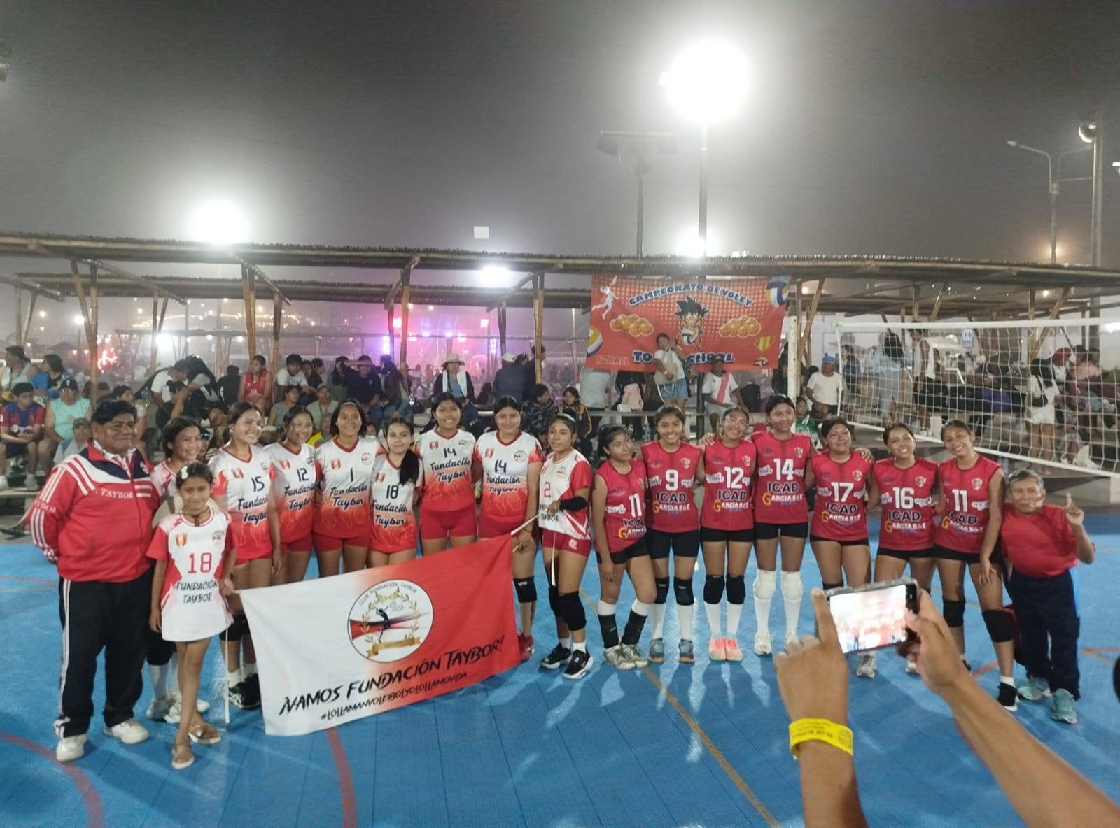 Fundación Taybor de Paucarpata e ICAD campeones el torneo “Copa Toto Sholl 2026”. Foto: GEC.