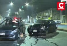 Choque múltiple en el Cercado de Lima deja cuantiosos daños materiales (VIDEO)
