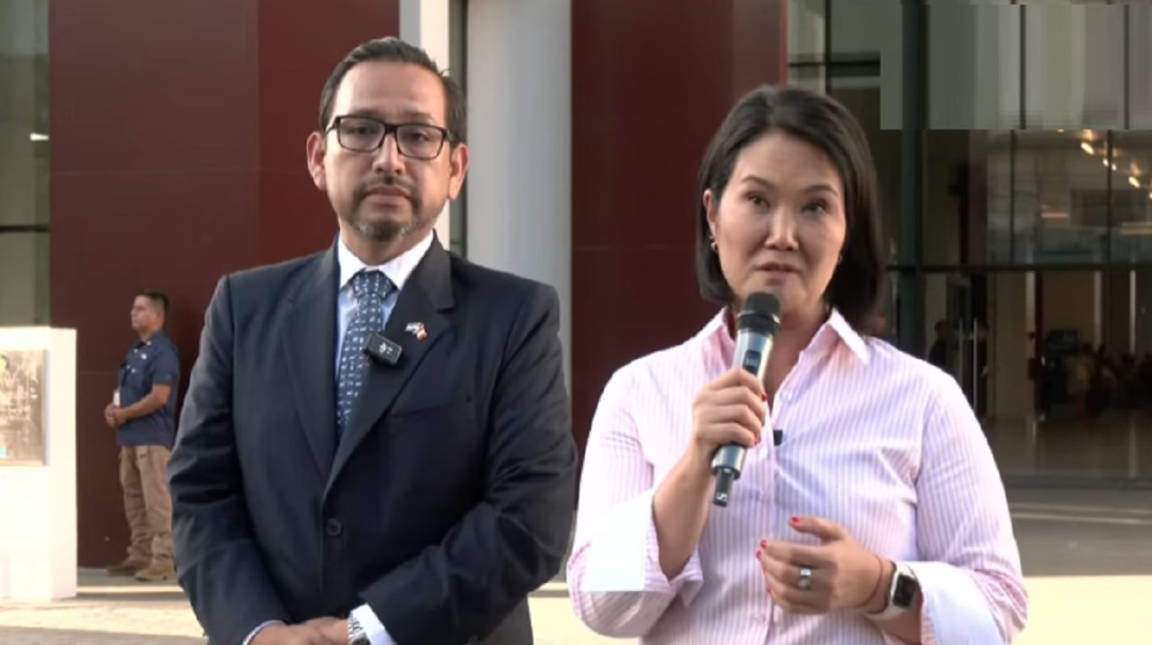“Estamos culminando esta visita de dos días, visita muy fructífera", indicó Keiko Fujimori.