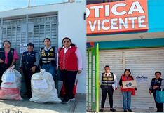 Pisco: clausuran boticas que vendían medicinas vencidas y adulteradas en Túpac Amaru Inca