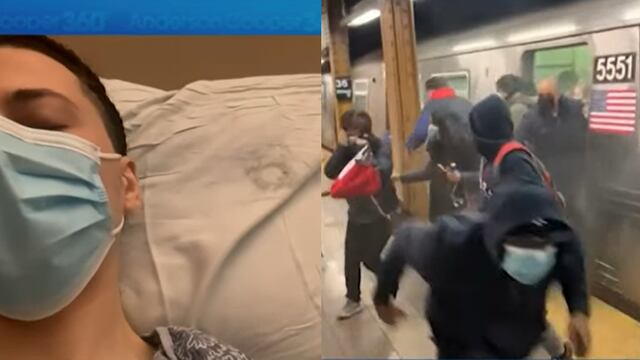 Tiroteo en metro de Nueva York: le salvó la vida a una mujer embarazada y recibió un disparo