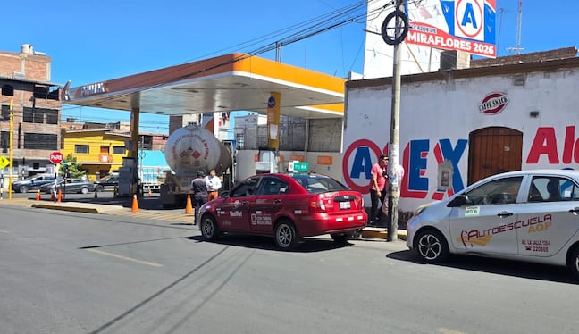 Precio del combustible en Arequipa (Foto: Omar Cruz/@photo.gec)