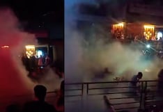 Trujillo: Arrojan gas lacrimógeno dentro de discoteca (VIDEO)