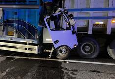 Pisco: trágico accidente entre un tráiler y un camión en la Panamericana deja un muerto