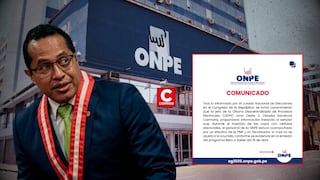 ONPE corrige versión de jefa de la ODPE tras afirmar que el traslado de cédulas tuvo resguardo policial