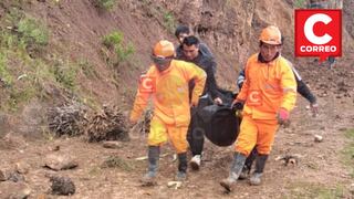 Huánuco: Cerro cede y cuatro mueren sepultados a bordo de camioneta