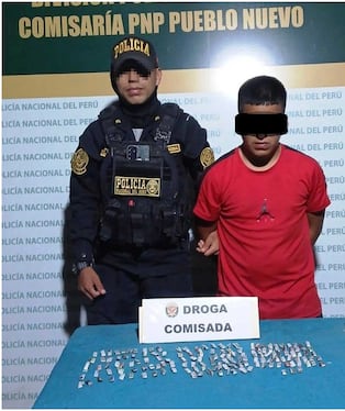 Chincha: intervienen a tres sujetos y decomisan cerca de 400 ketes de droga