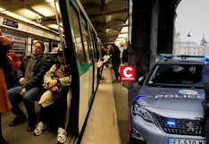 Francia: capturan a hombre de 25 años tras herir con un cuchillo a tres mujeres en el metro de Paris