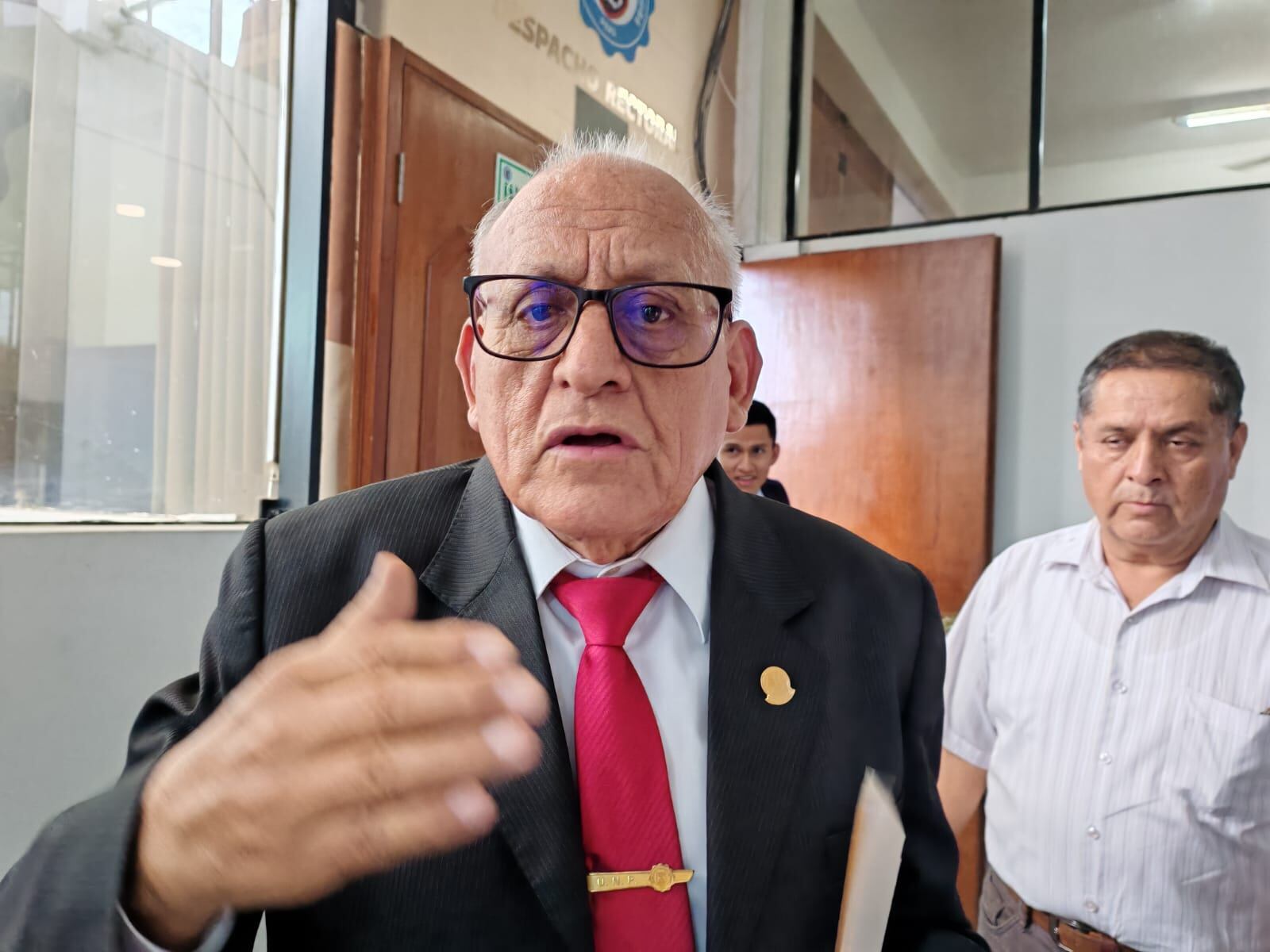 Enrique Cáceres Florián perdió las elecciones para el cargo de rector en la UNP.