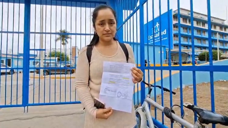 Madre solicitó ayuda para menor de edad.