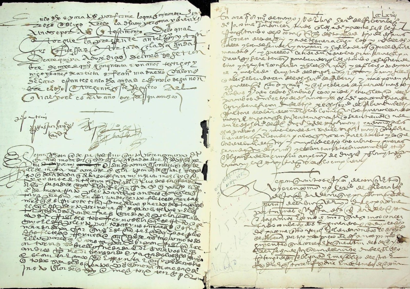 ANG devolverá al Archivo Regional de Arequipa documentos de origen virreinal. Foto: Ministerio de Cultura.