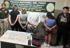 Con drones logran capturar a “Las Pajaritas del Alambre” cuando vendían droga en Trujillo