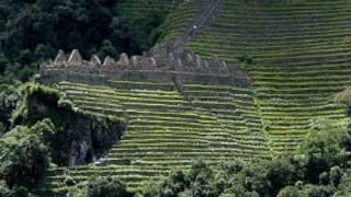 Lluvias destruyen andenes de complejo inca de Ollantaytambo