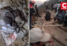 Huancavelica: Derrumbe de mina artesanal deja un muerto y un minero atrapado por más de 50 horas