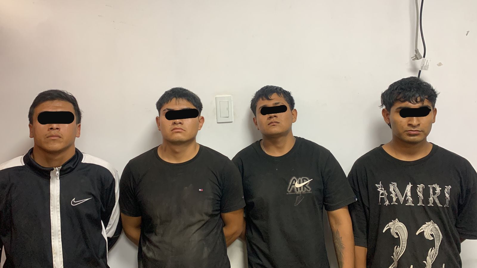 Policía los capturó luego que vecinos denunciaran robos en El Porvenir.