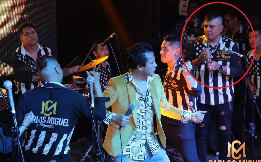 El agraviado ha trabajado en reconocidas orquestas del mundo de la farándula.