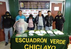 Lambayeque: Caen “Los Fríos de la Carretera” con 3 kilos de droga en Jayanca
