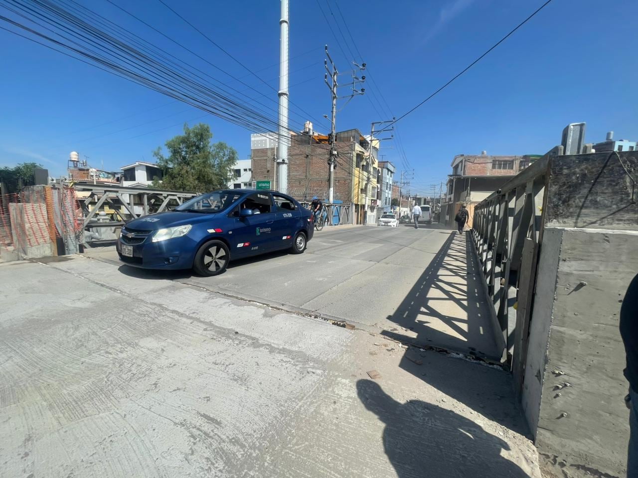 Habilitan puente Bailey en Yanahuara para restablecer tránsito