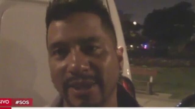 Vendedor de drogas canta temas de salsa para evitar ser detenido en Lince (VIDEO)