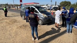 Piura: Autoridades intervienen diversos vehículos en la Panamericana