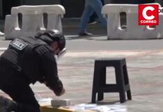 Encuentran granada de guerra durante traslado de presuntos extorsionadores en Cercado de Lima