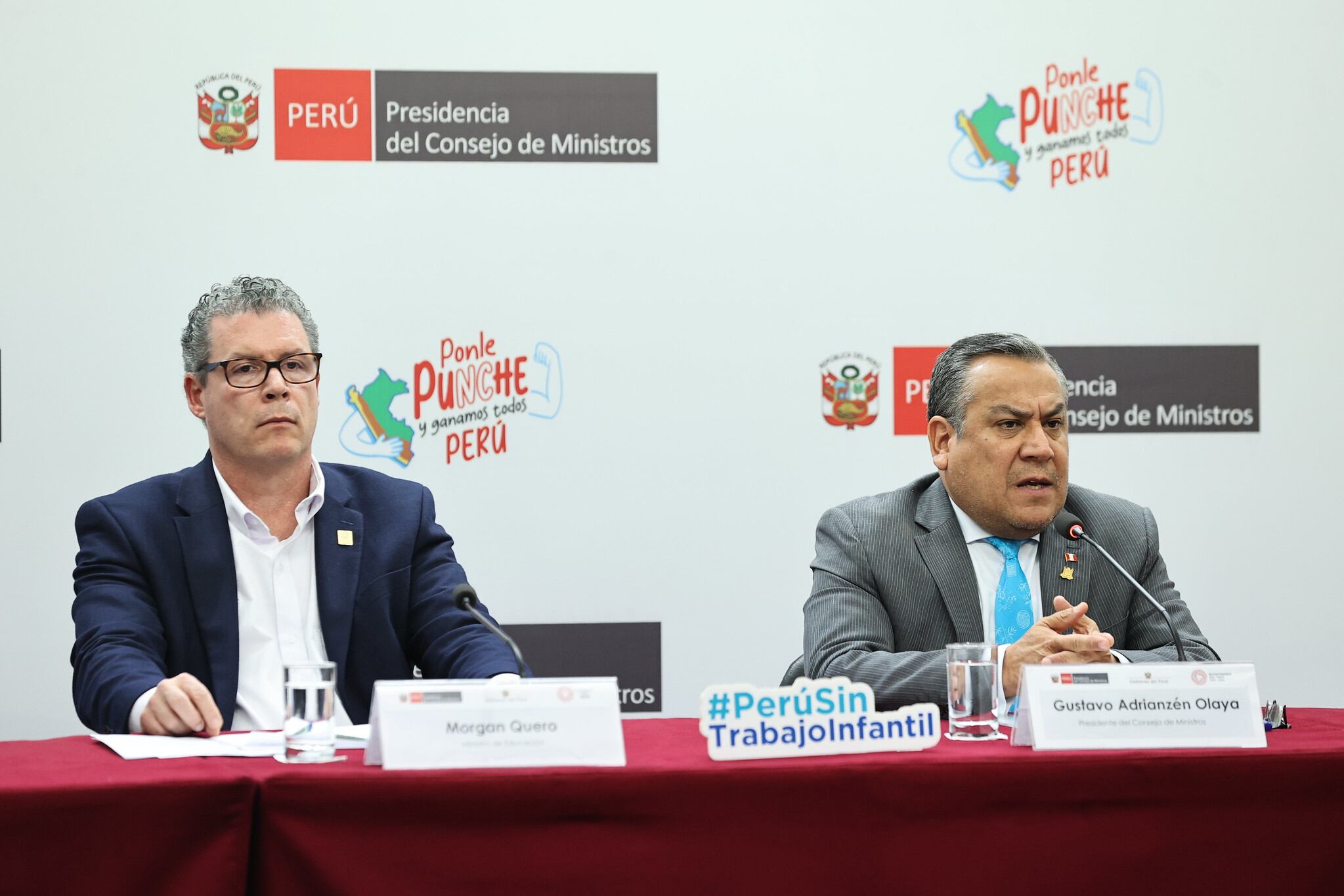 El premier Gustavo Adrianzén deberá asistir al Congreso el miércoles 9 de abril por la tarde. (Foto: PCM)