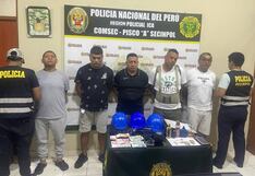 Pisco: PNP desbarata a “Los terribles de Emapica” por hurto agravado