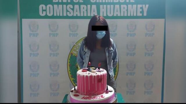 Cumpleañera termina en comisaría junto con su torta por celebrar en Áncash