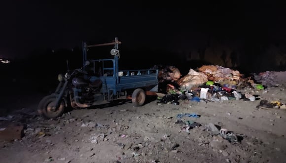 Asesinan a reciclador en botadero de basura en Pisco.