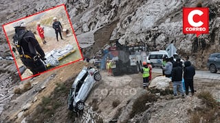Carretera Central: Madre murió abrazando a su pequeña hija (VIDEO)