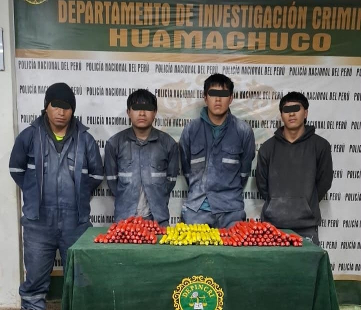 La Policía informó que se estarían dedicados a la minería ilegal.