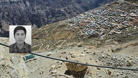 Ayacucho: derrumbe en mina Luicho deja un trabajador muerto