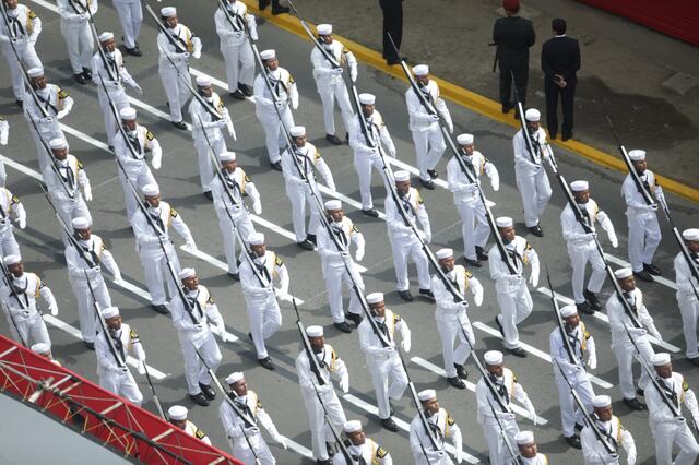 Gran Parada Militar en la Av. Brasil. Fotos: Julio Reaño /@photo.gec