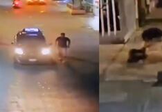 Trujillo: Delincuente golpea y arrastra a una joven para robarle su teléfono celular (VIDEO)