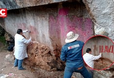 Cusco: Realizan pintas en el Parque Arqueológico de Sacsayhuamán (VIDEO)
