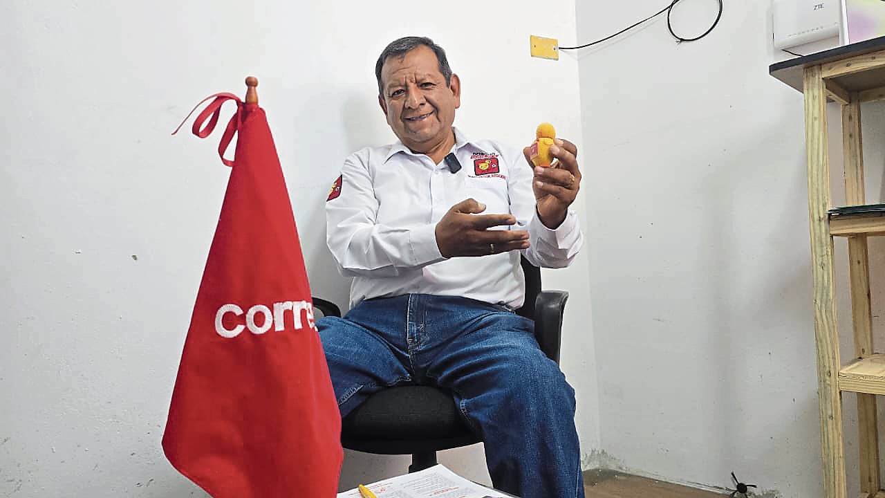 Benigno Cornejo Valencia, candidato al Gobierno Regional de Arequipa para las Elecciones Regionales y Municipales 2026. (Foto: Omar Cruz/@photo.gec)