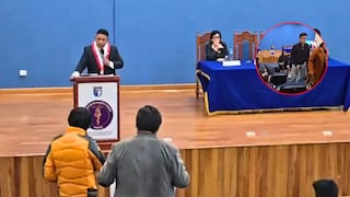 Estudiantes de la UNASAM abandonan evento donde participaba el congresista Esdras Medina (VIDEO)