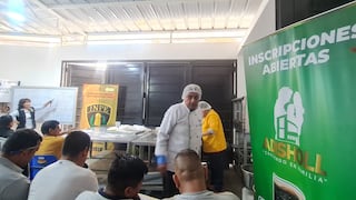 Impulsan reinserción laboral de exinternos del penal de Trujillo
