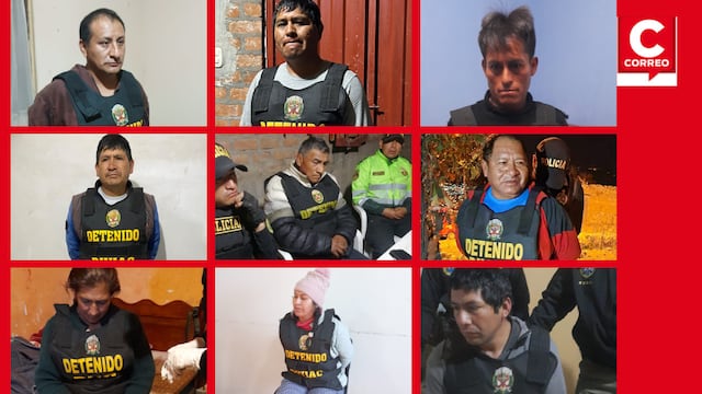 Policía y Fiscalía desarticula presunta organización criminal denominada ‘los Allpa Suas de Ayacucho’