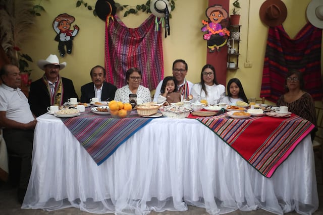 Roberto Sánchez: así fue el desayuno electoral junto a su familia en Huaral (Fotos: Jesús Saucedo/GEC)