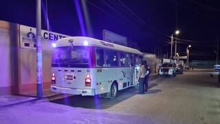 Pisco: atacan a balazos a cúster con trabajadores agrícolas la altura del puente Murga