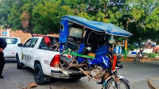 Piura: Un muerto y un herido deja choque de vehículos en Sullana