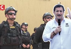 Alcalde de Lima presenta Guardia Municipal para reforzar vigilancia en distintos puntos de la capital