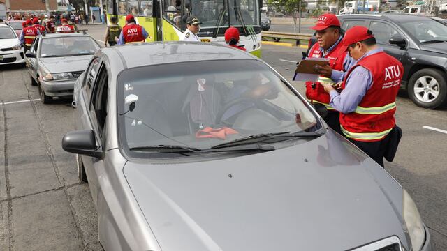 Más de 100 taxis fueron intervenidos por servicio informal en Aeropuerto Jorge Chávez 